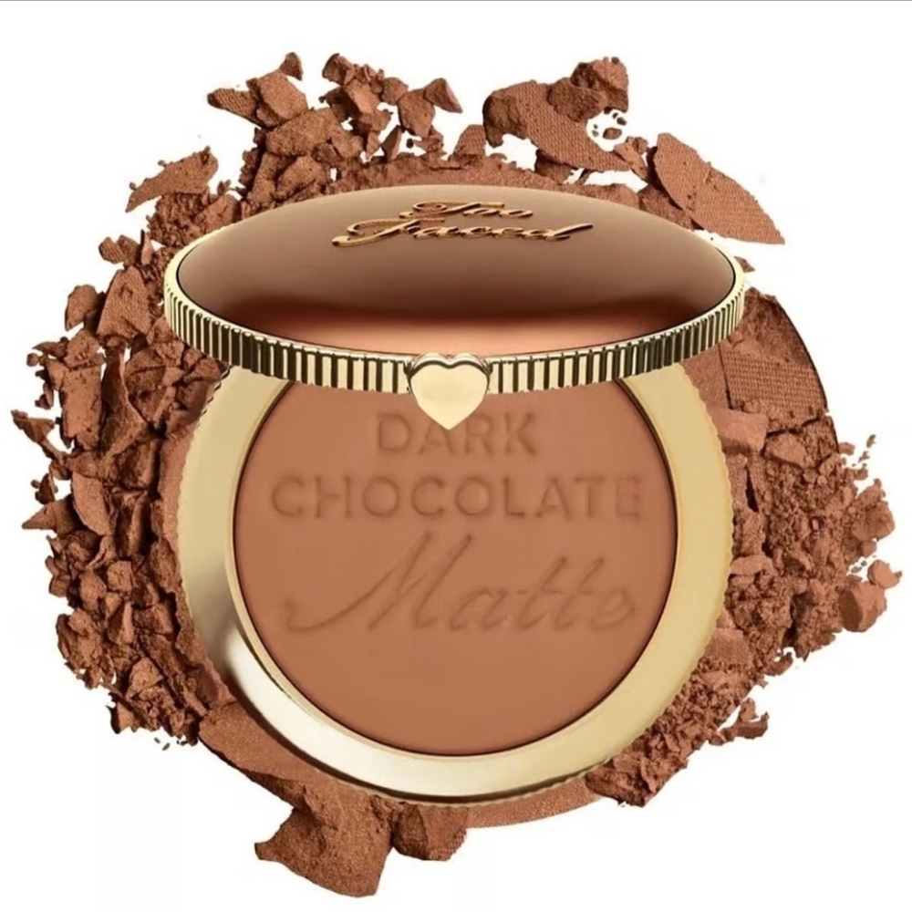 Too Faced Dark Chocolate Soleil Bronzer, NWT, FULLSIZE